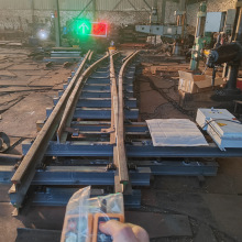 矿用窄轨铁路道岔系列规格性能窄轨铁路道岔系列配件