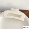 Matte, square, white, 10.5cm