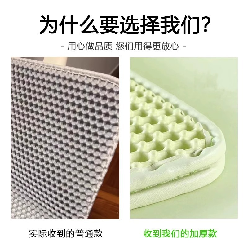 猫砂マット外はね防止マット持ち出し防止砂はね防止ペットマット二重特大猫盆砂板用品|undefined