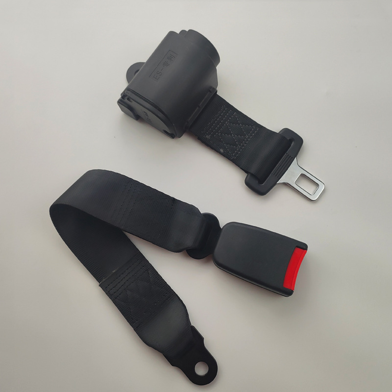 Extended Two-Point Seat Belt for Cars, Buses, Trucks, Sightseeing Vehicles, Automatic Retractable with Self-Locking Function