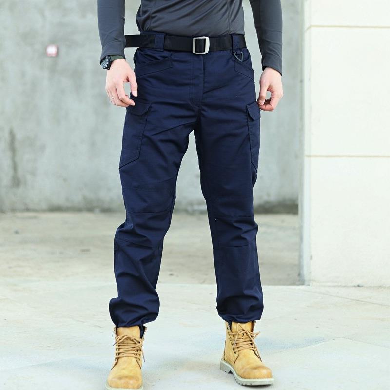 Pantalones tácticos de camuflaje transfronterizos de bolsillo, pantalones de herramientas resistentes al desgaste, pantalones de hombre al aire libre