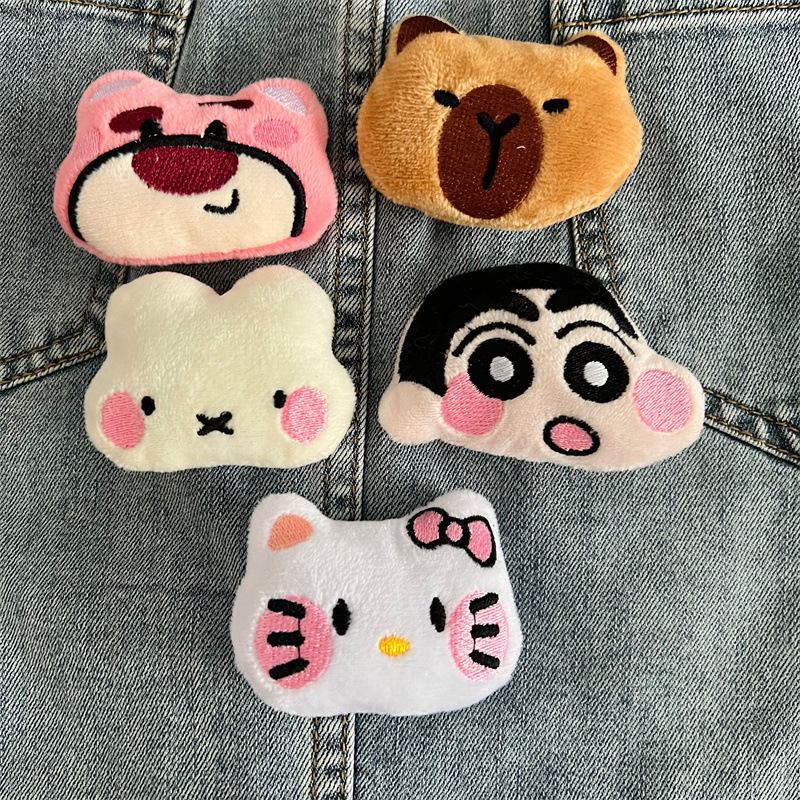 新しい Capibala kt 猫イチゴクマ小新 diy ジュエリーアクセサリー衣類バッグ靴と靴下装飾アクセサリー|undefined
