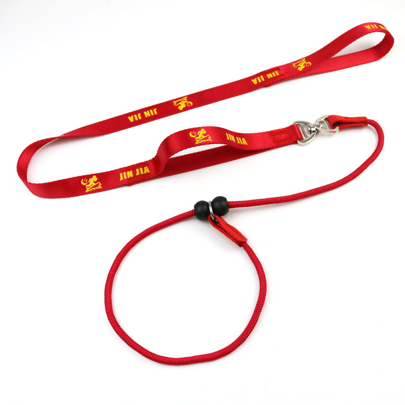 2024 new pet dog training rope integrated P chain dog traction rope small and medium dog walking rope P rope smothering wholesale