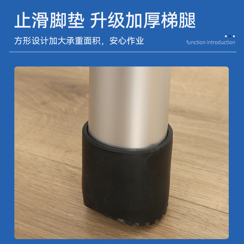 メーカーの既製伸縮式直線はしご、アルミニウム合金エンジニアリングはしご、ポータブル多機能伸縮式はしご、家庭用竹製はしご|undefined