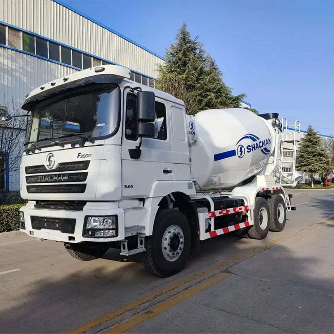 工厂直供出口SHACMAN10方12方混凝土搅拌车10轮混凝土搅拌车
