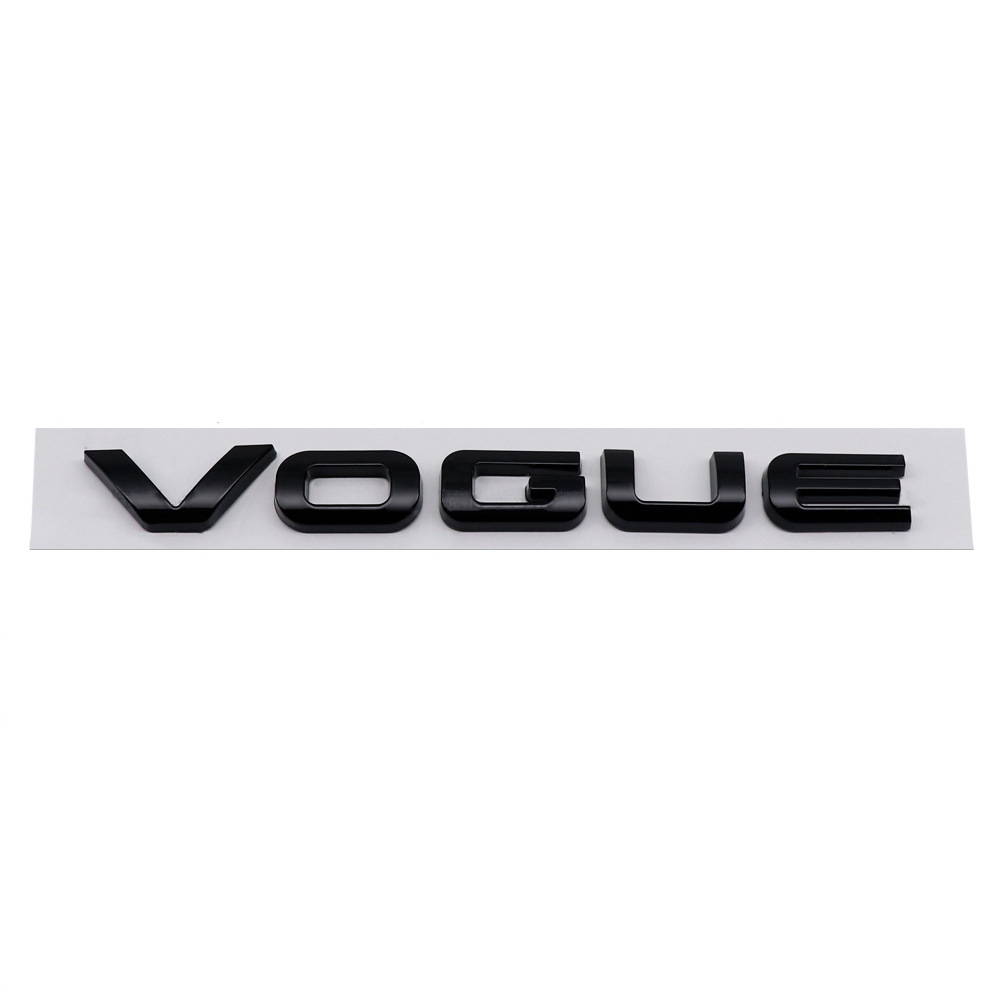 Applicable to Land Rover Range Rover Executive Edition Car Logo Vogue Se Rear Trunk English Letter Logo Extended Version Logo