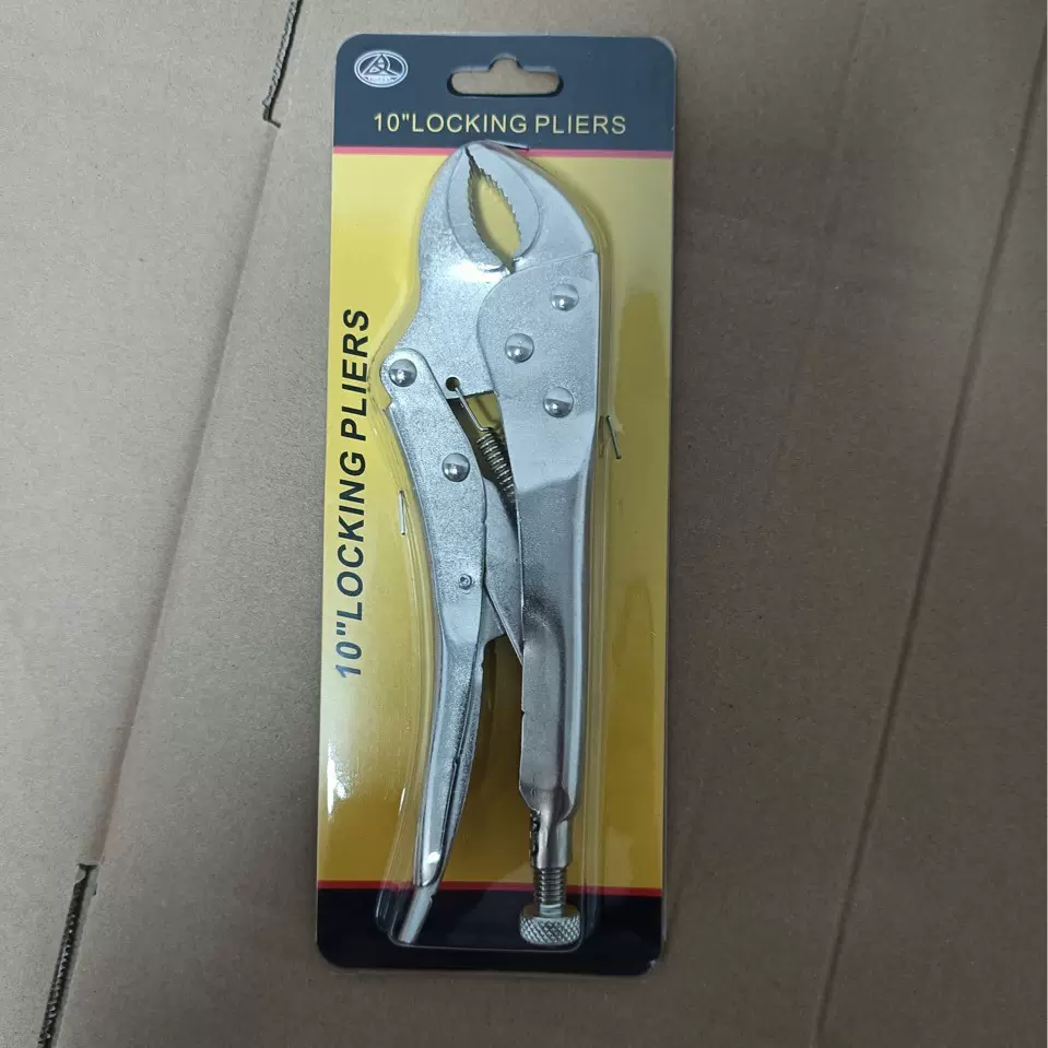 圆口大力钳10寸焊接固定钳多功能钳子