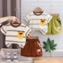 儿童短袖条纹新款两件套