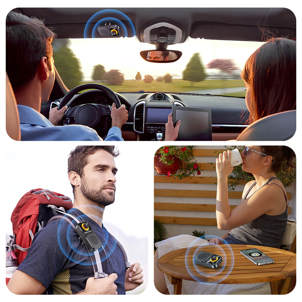 Factory New Car Bluetooth Hands-Free Comes with Speaker Sun Visor Hands-Free Phone Driving High-Definition Voice Call