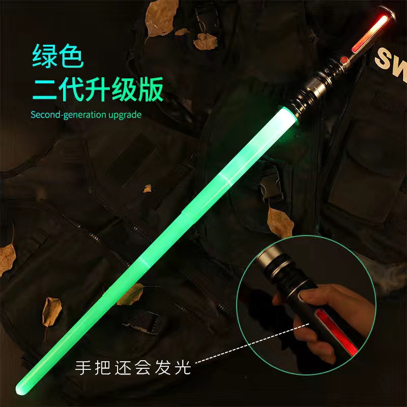 Transfronterizo Amazon Planet Wars sable de luz espada láser espada luminosa retráctil juguete palo de luz palo láser palo