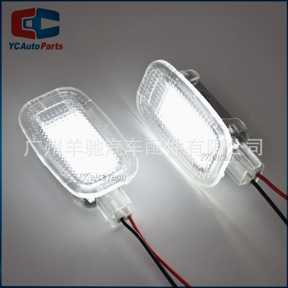 Aplicable a Mercedes-Benz CE S clase de lámpara de puerta W204 W216 W212 automóvil LED bienvenida lámpara de respaldo image 4