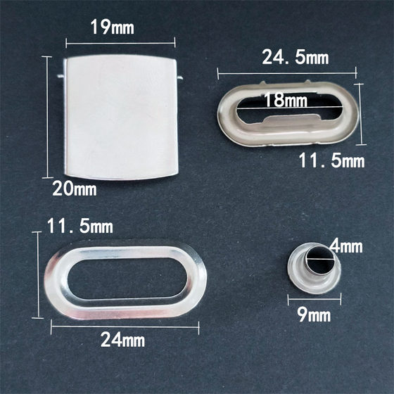 Inner 18mm Metal Cap Buckle Hat Size Adjustable Buckle Sliding Buckle Buckle Hardware Accessories Snap Buckle