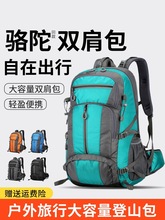 骆陀容量户外登山包男专业徒步双肩背包旅行轻便防水书包55L