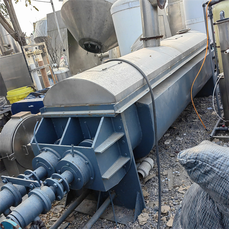二手双轴桨叶干燥机 粉末颗粒干燥设备 自动化操作