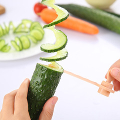 Kitchen Creative Fruit Vegetable Slicer Cucumber Knife Rolling Slicer Home Tool Cucumber Potato Slicer