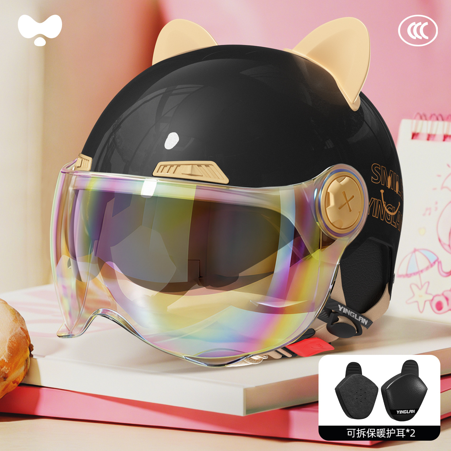 Motosiklet kaskı (dəbilqə) – Universal Vehicle Women's 3C - 3cheatmax