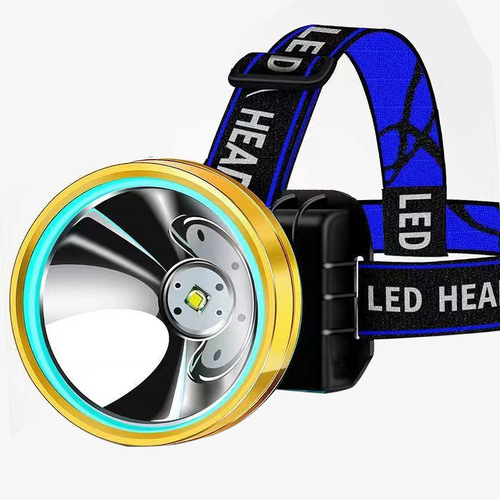 Wholesale induction headlight strong light super bright head-mounted emergency flashlight outdoor long-range charging night fishing miner's lamp