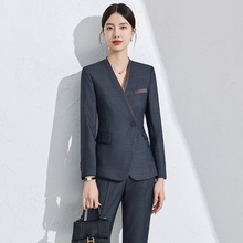 职业西装套装女正装高档气质女神范酒店珠宝销售前台接待工作服