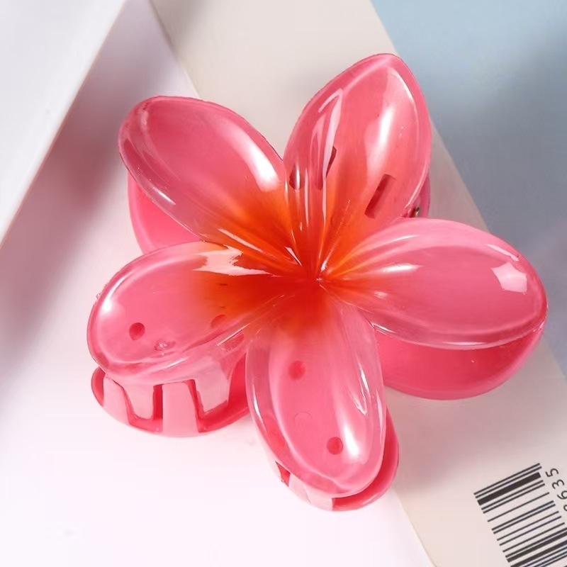 クロスボーダーの卵の花は大きいサイズの高級感のグラデーションの花の髪を挟んで後頭部を挟みます。|undefined