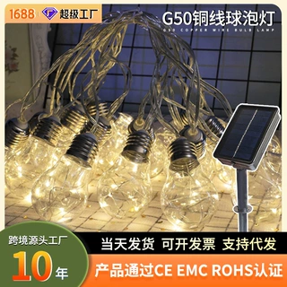 G50铜线球泡灯定制尺寸定制LED灯串支持拿样装饰彩灯个性化定制