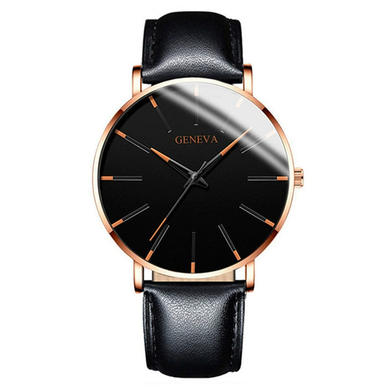 Men's Swiss‑Style Watch, Quartz Movement, 42 mm Dial, Metal Bracelet (230 mm)
