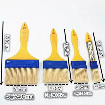 goods in stock 1-4 household Tufting BBQ Brush Paint brush Oil brush Brush tool Cleaning brush brush wholesale