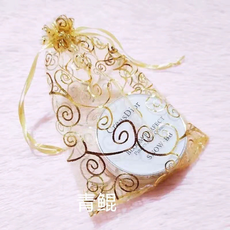 В наличии бронзовая Серебряная Виноградная Пряжа сумка Лента Подарочная сумка Синяя лоза Снежная пряжа упаковочная сумка Ювелирная сумка Сетчатая Сумка