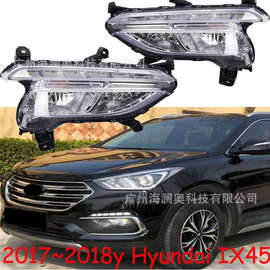 适用于现代途胜前雾灯大灯前保险杠2017～2018款