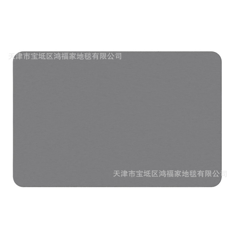 Transfronterizos rasgadas de barro de diatomita suave esterilla de suelo de baños europeos y estadounidenses antideslizante esterilla de absorción de agua alfombra cocina esterilla