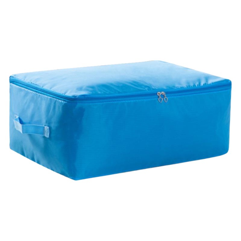 Bolsa de almacenamiento de edredón de tela Oxford ropa a prueba de humedad a prueba de polvo dormitorio bolsa de almacenamiento de gran tamaño bolsa de algodón a prueba de polvo en stock al por mayor