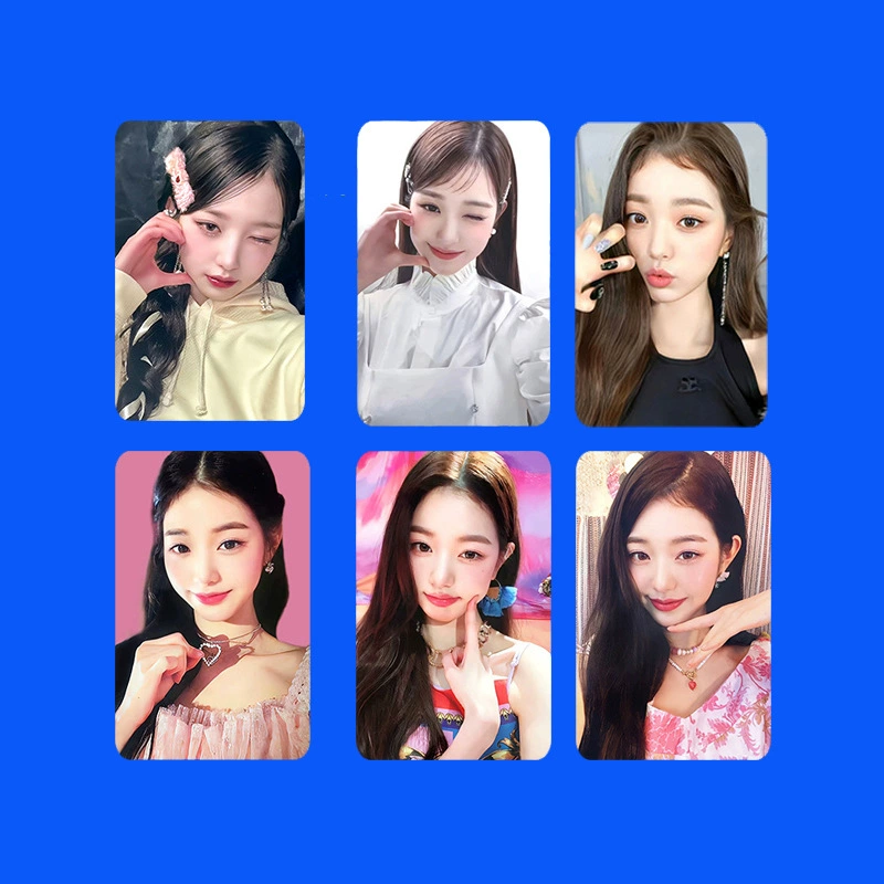 IVE Fu Zhang Yuanying один фото-карта YUJIN WONGYONG LIZ REI Zhang Yuanying Jin Qiu