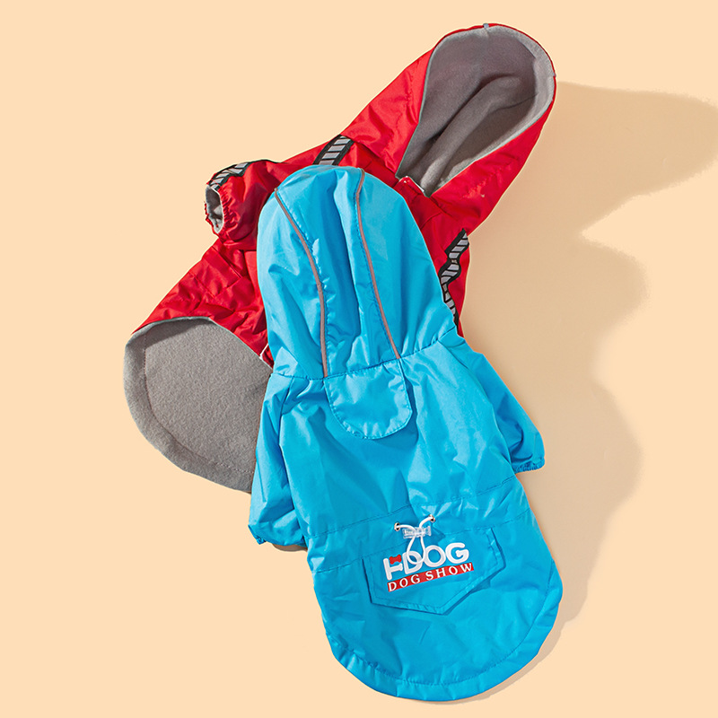 Chaqueta para mascotas nuevo otoño e invierno cálido reflectante ropa para perros pequeños y medianos engrosada perro impermeable ropa de algodón acolchado ropa para mascotas