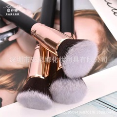 Factory-direct single-piece BB cream makeup brush: foundation brush with round, angled, and flat tips; loose powder brush—makeup tools