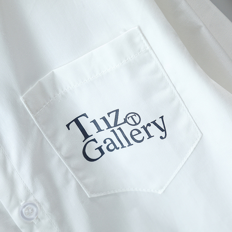 7821 Ropa para niños Camisa de manga larga de otoño para niños 2025 Nuevo estilo de primavera y otoño Camisa blanca de primavera para niños
