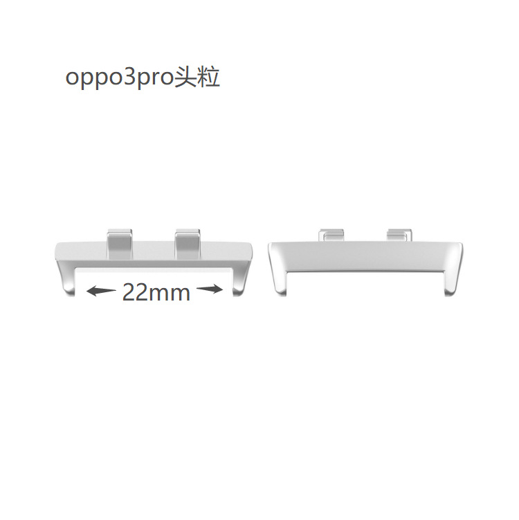 Compatible with the 22mm metal head connector of oppo Watch 3pro and the 20mm stainless steel head connector of Watch 3 details Picture