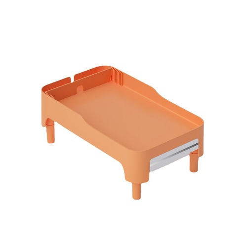 Automatic feeder elevated rack protects cervical spine cat and dog feeder elevated rack adjustable height cat feeding bracket