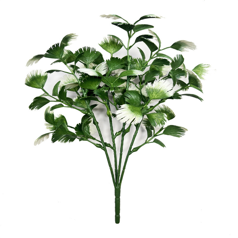 Nuevos accesorios de mangos de plantas ignífugas y retardantes de llama de clase B1 accesorios de pared de plantación verde de simulación retardante de llama UV para exteriores