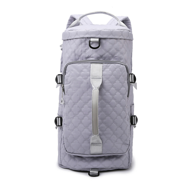 2024 nueva bolsa de viaje de separación seca y húmeda al aire libre de gran capacidad de moda, bolsa de yoga portátil multiusos para deportes y fitness