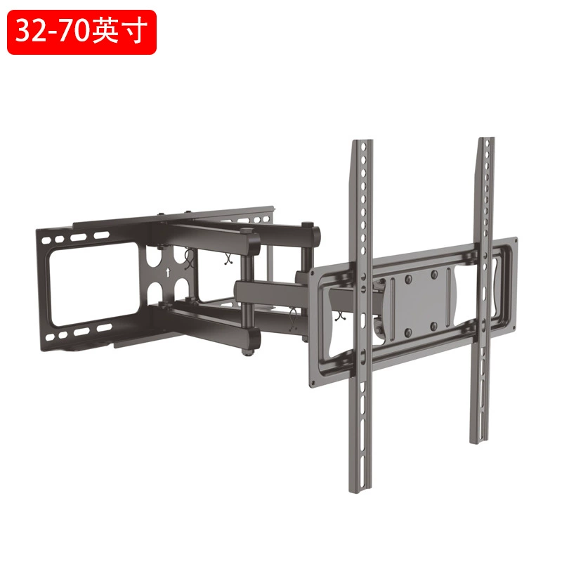 TV bracket 27-110 inch general-purpose TV telescopic hilling rack tilt angle can adjust TV telescopic bracket