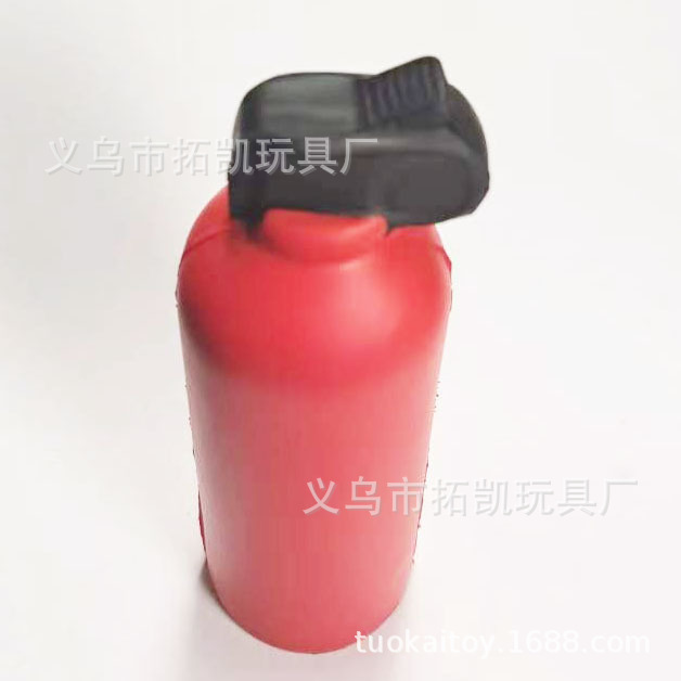 Cross-border for high rebound pu pressure ball simulation fire extinguisher props children's knowledge extrusion play factory direct sales