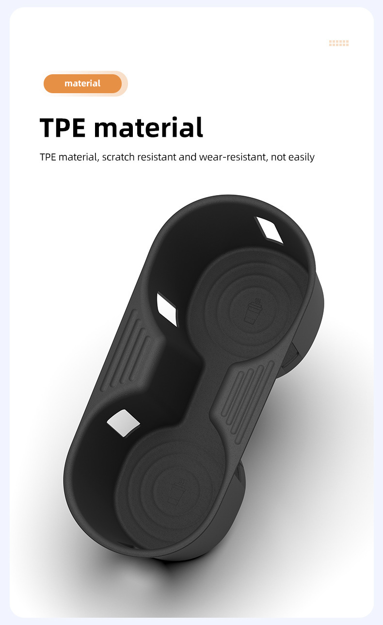 Suitable for 26 models of Mazda EZ6 central control cup holder 6E protective anti-slip mat, specialized car accessories for modification
