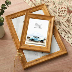 復古歐式小相框擺台掛牆裝裱12寸輕奢畫框創意美式支架ins外框架