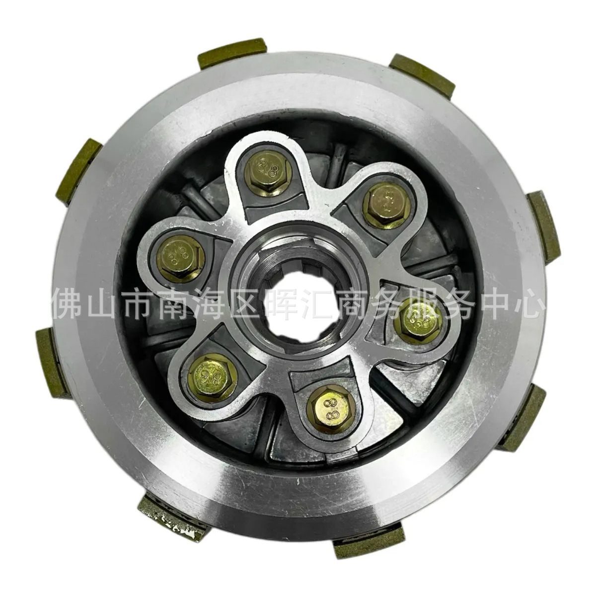Mercado Brasil: motor de motocicleta piezas de embrague conjunto CG250 6 columnas 7 piezas Crf230 tambor pequeño