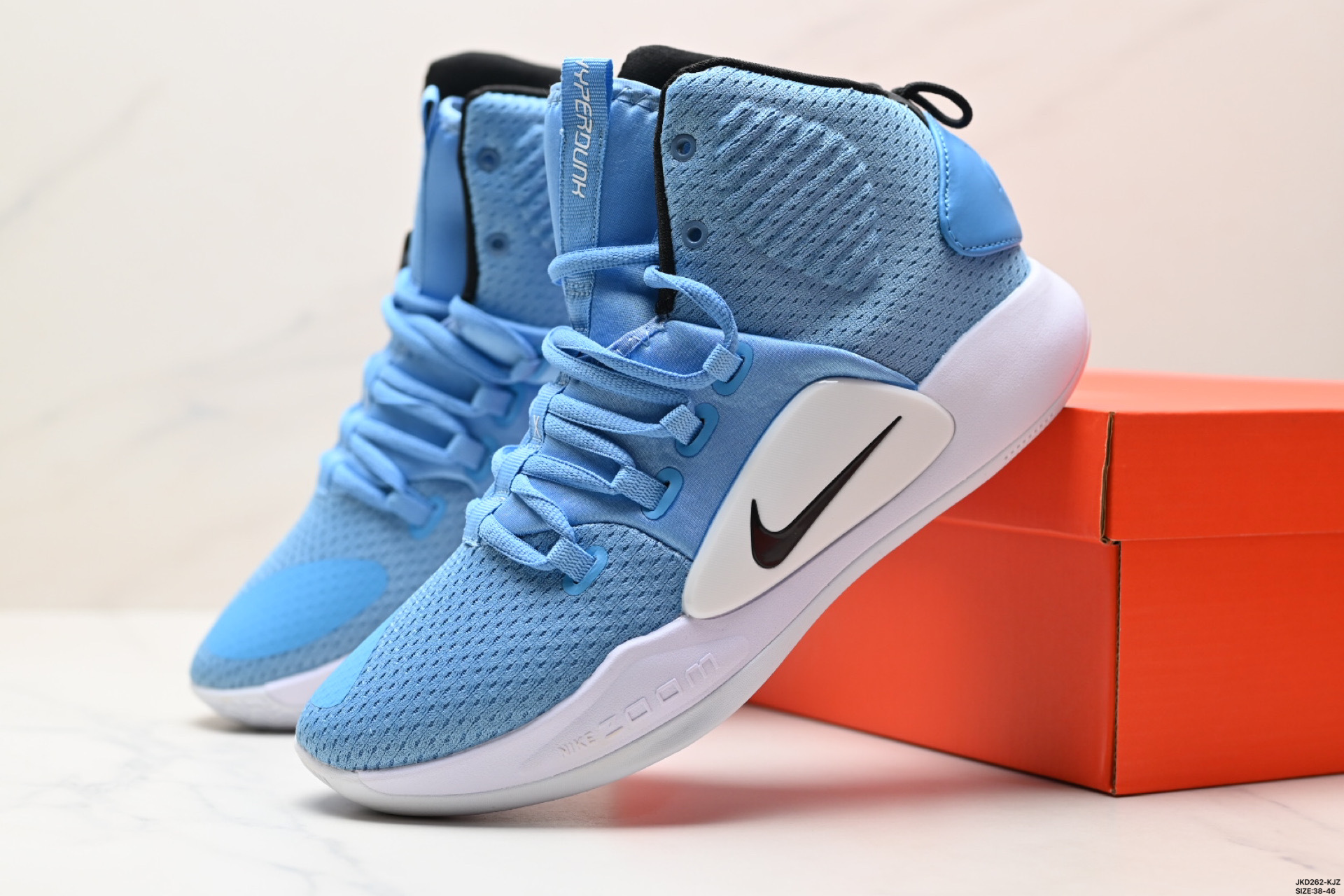 Zapatillas de baloncesto de combate real seemax Hyperdunk X 10 amortiguación hombres y mujeres entrenamiento deportivo zapatos casuales HD2018