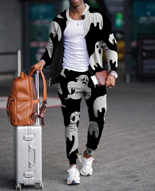 Traje básico simple de dos piezas a juego de colores Venta caliente de todo fósforo chaqueta de talla grande traje de pantalón WL9-ML1