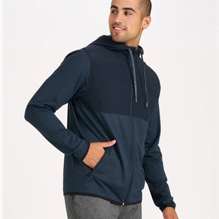 Customized Vuori Same Style Men's Spring & Fall Sports Outwear Outdoor Windproof Hooded Jacket Jacket Windbreaker Jacket