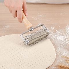 ステンレス製ピザパンチ、ローラータイプ生地穴あけ器、生地穴あけ針、パンケーキ穴あけツールメーカー