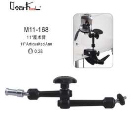 黑色万向魔术臂手机直播通用支架简约旋转怪手臂折叠式相机稳定器