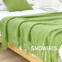 Knitted duvet, sofa for living room for sleep
