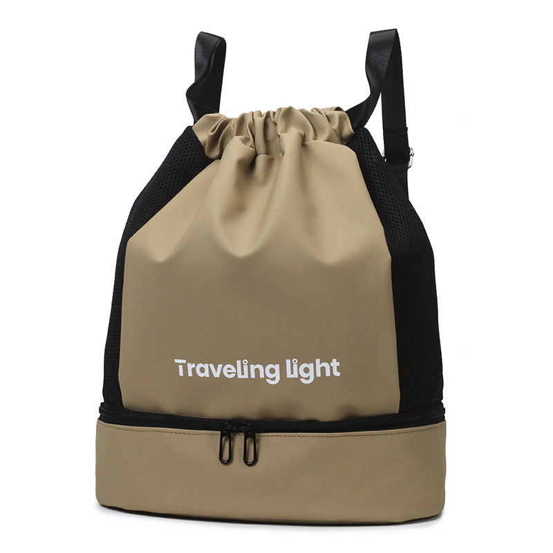 Bolsa de almacenamiento para viajar, mochila de separación seca y húmeda, mochila deportiva, mochila de fitness, mochila de baño para hombres